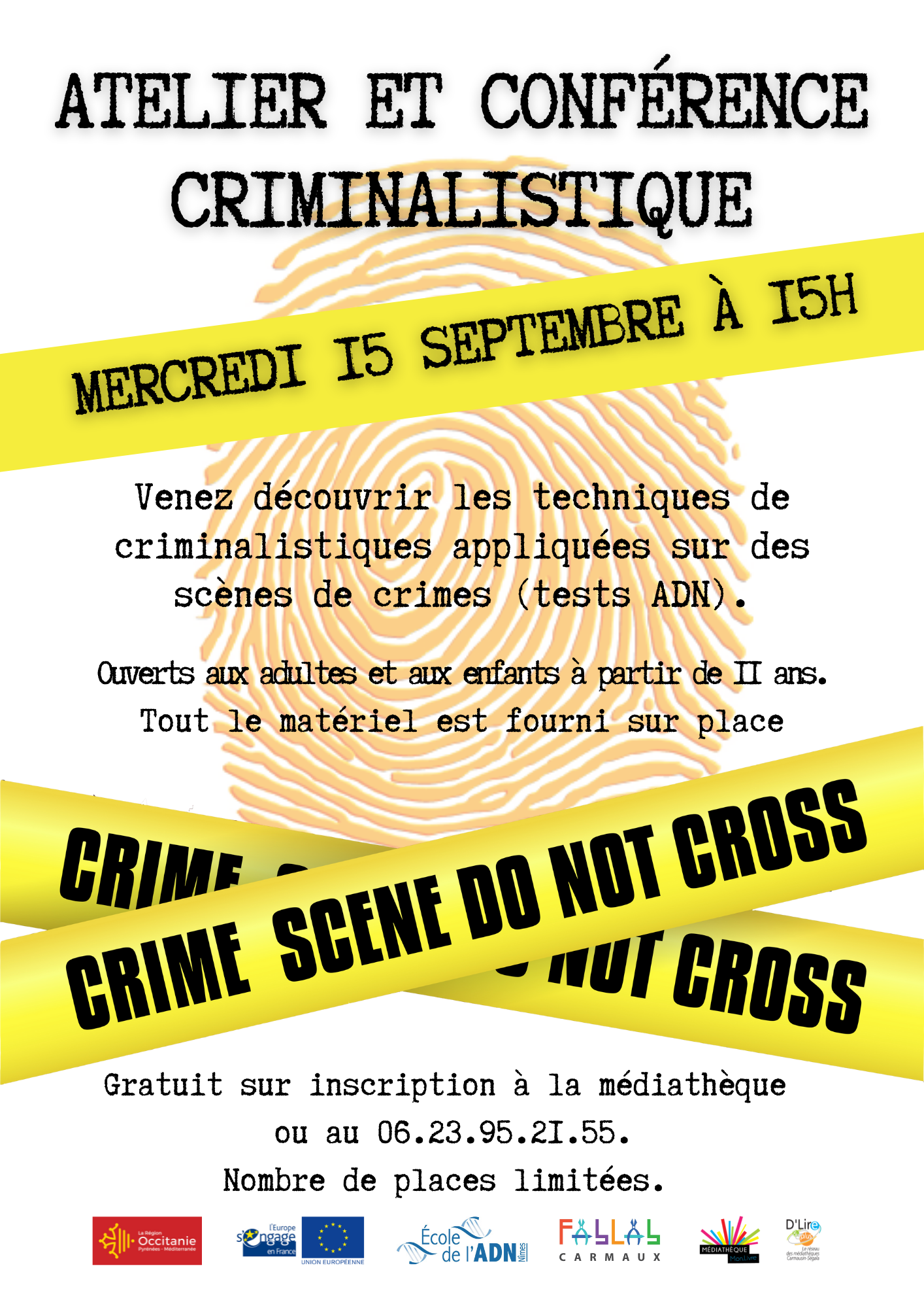 Atelier criminalistique