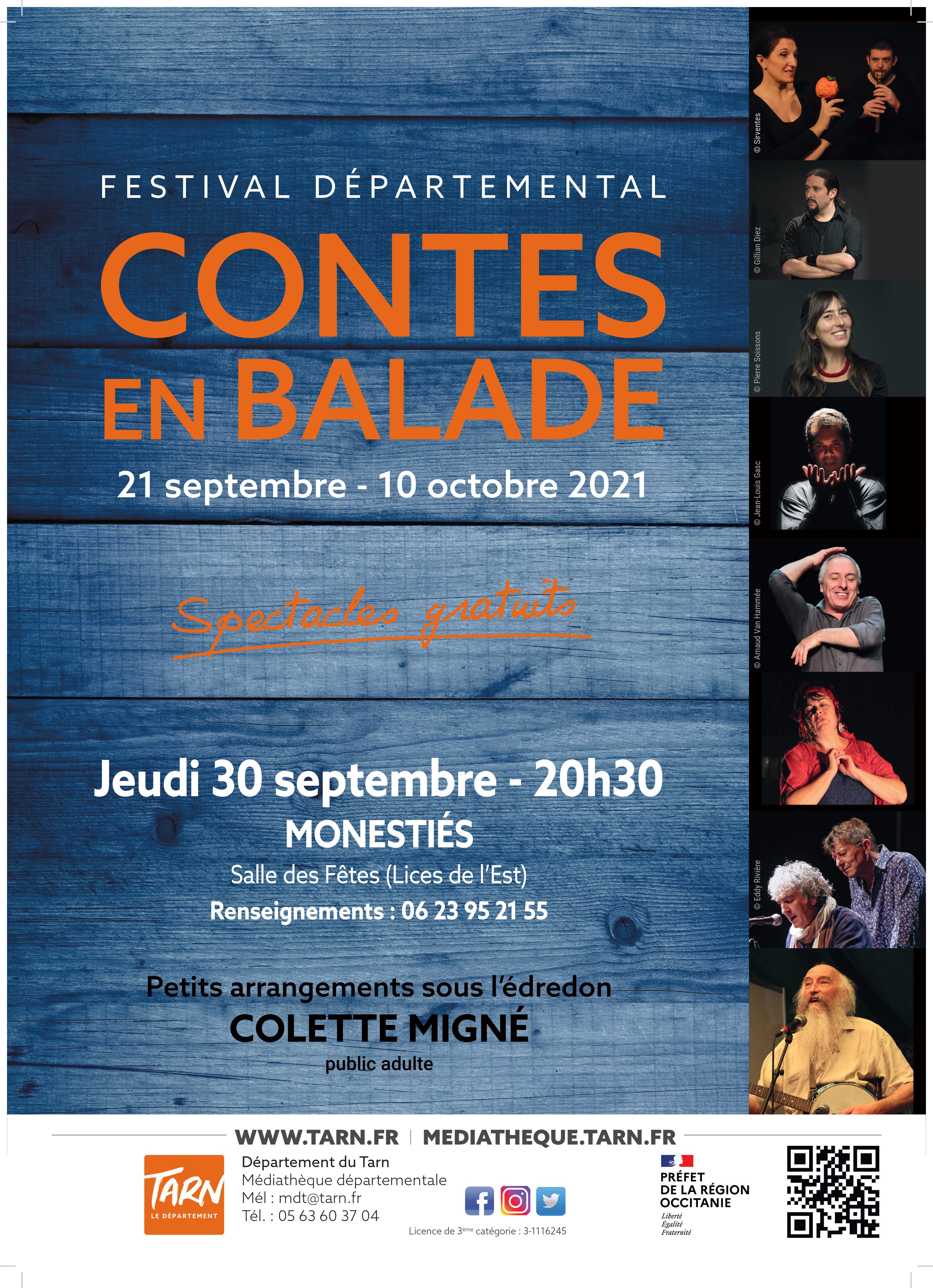 Contes en balade Monestiés